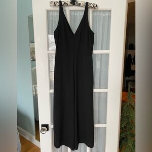 Black Sleeveless Jumpsuit
